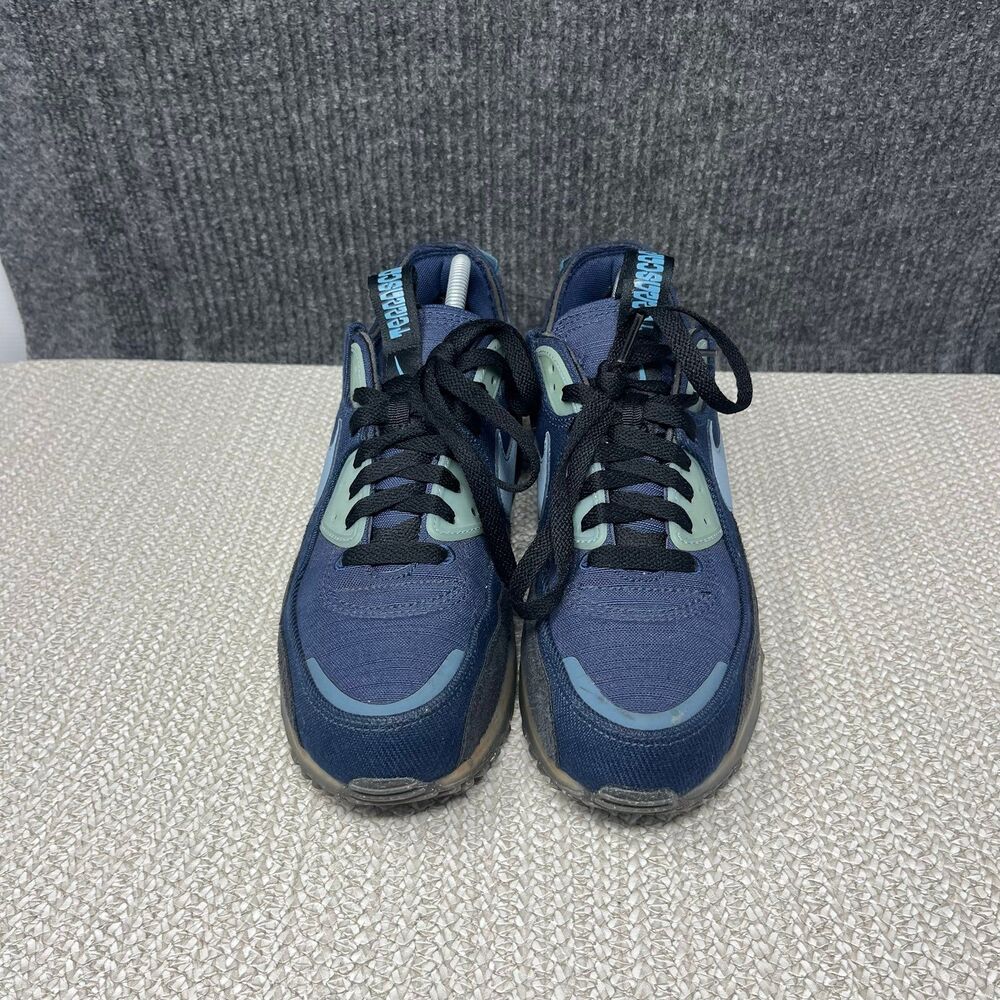 Nike Air Max Terrascape 90 Midnight Navy Aqua Blue Mens Size 9 DV7413-400 - Picture 2 of 8